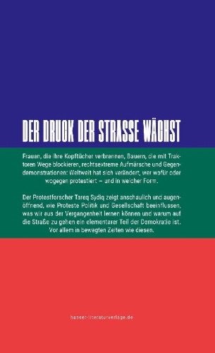 Buchcover und Innenansicht für das Buch: Die neue Protestkultur
