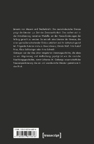 Buchcover und Innenansicht für das Buch: Poetik und Politik der Grenze
