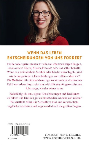 Buchcover und Innenansicht für das Buch: Leben und Sterben