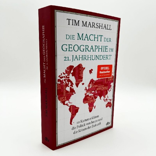 Buchcover und Innenansicht für das Buch: Die Macht der Geographie im 21. Jahrhundert