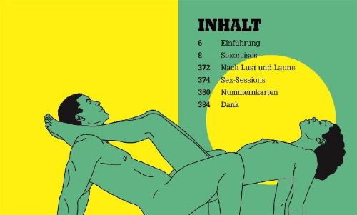 Buchcover und Innenansicht für das Buch: Kamasutra Workout