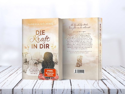 Buchcover und Innenansicht für das Buch: Die Kraft in dir