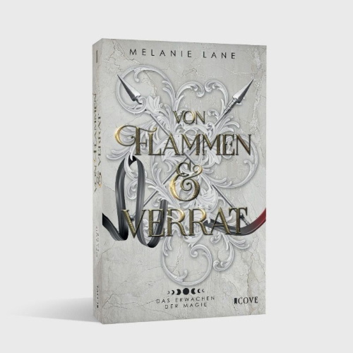 Buchcover und Innenansicht für das Buch: Von Flammen & Verrat (Die Geschichte der Anderswelt 2)