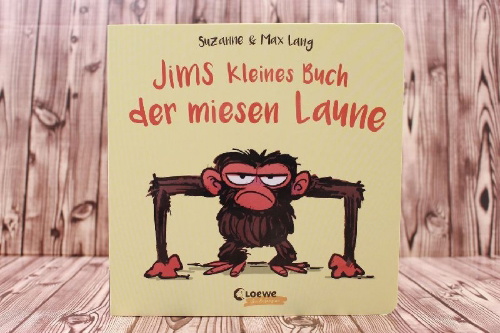 Buchcover und Innenansicht für das Buch: Grumpy Monkey's little book of grumpiness