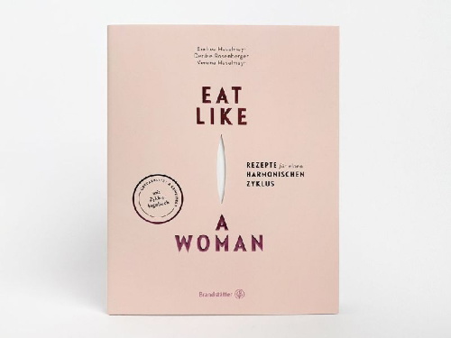 Buchcover und Innenansicht für das Buch: Eat like a Woman