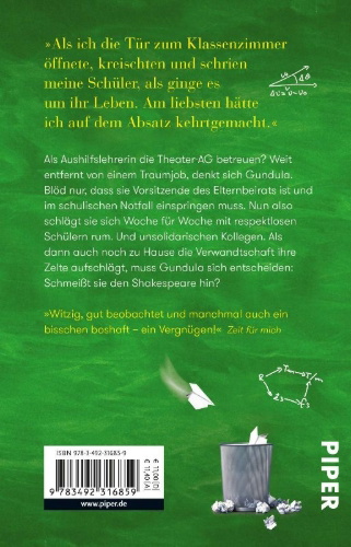 Buchcover und Innenansicht für das Buch: Andere machen das beruflich