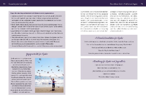 Buchcover und Innenansicht für das Buch: The Neuroscience of Yoga and Meditation