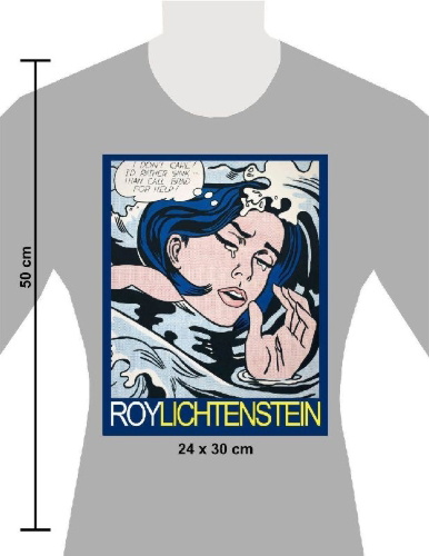 Buchcover und Innenansicht für das Buch: Roy Lichtenstein