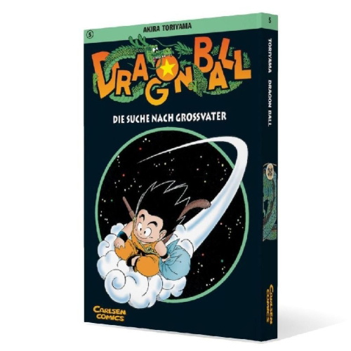 Buchcover und Innenansicht für das Buch: Dragon Ball 05. Die Suche nach Großvater