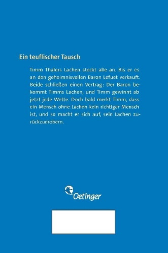 Buchcover und Innenansicht für das Buch: Timm Thaler oder Das verkaufte Lachen