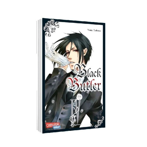 Buchcover und Innenansicht für das Buch: Kuroshitsuji