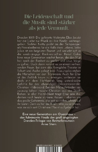 Buchcover und Innenansicht für das Buch: Das Opernhaus: Samtschwarz die Nacht