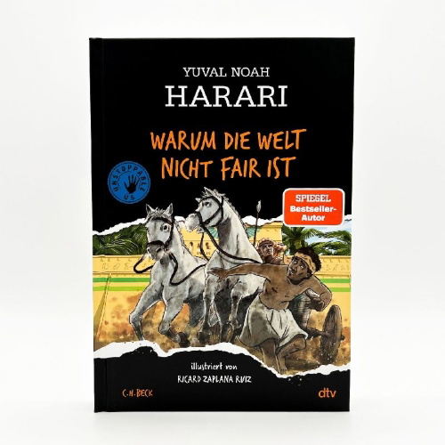 Buchcover und Innenansicht für das Buch: Warum die Welt nicht fair ist