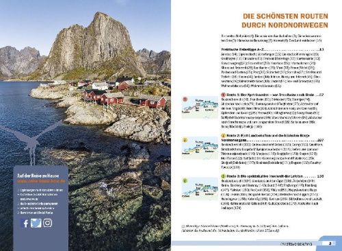 Buchcover und Innenansicht für das Buch: Reise Know-How Wohnmobil-Tourguide Nordnorwegen