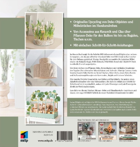 Buchcover und Innenansicht für das Buch: IKEA-Hacks