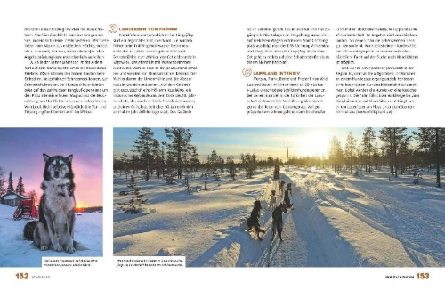 Buchcover und Innenansicht für das Buch: Yes we camp! Skandinavien