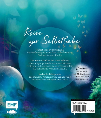 Buchcover und Innenansicht für das Buch: So heilt dein inneres Kind