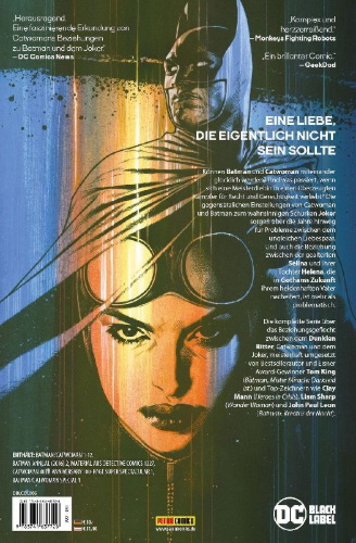 Buchcover und Innenansicht für das Buch: Batman/Catwoman