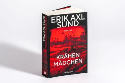 Buchcover und Innenansicht für das Buch: Kråkflickan