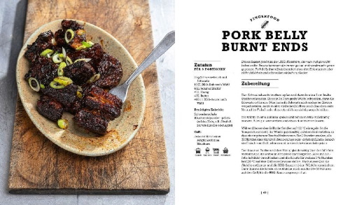 Buchcover und Innenansicht für das Buch: Grillen wie ein Bär 2
