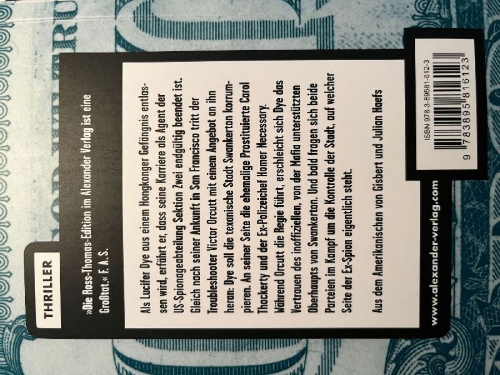Buchcover und Innenansicht für das Buch: The Fools in Town Are on Our Side