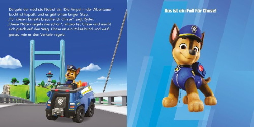 Buchcover und Innenansicht für das Buch: PAW Patrol: Ryder und die Fellfreunde