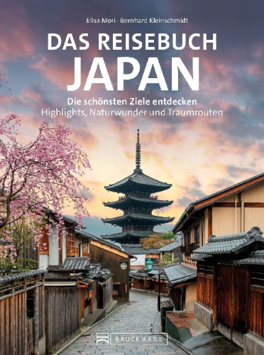 Buchcover und Innenansicht für das Buch: Das Reisebuch Japan