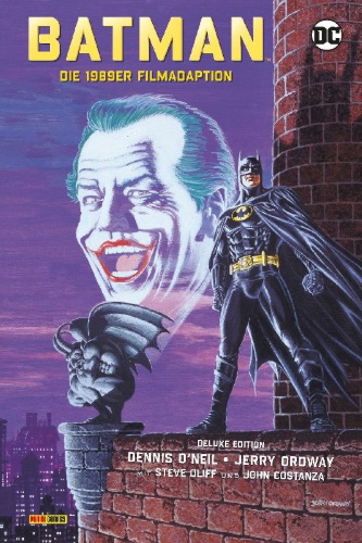 Buchcover und Innenansicht für das Buch: Batman: The 1989 Movie Adaption Deluxe Edition