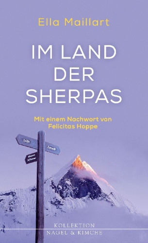 Buchcover und Innenansicht für das Buch: Im Land der Sherpas