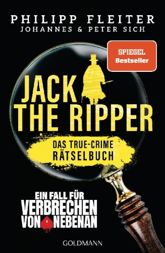 Buchcover und Innenansicht für das Buch: Jack the Ripper - ein Fall für "Verbrechen von nebenan"