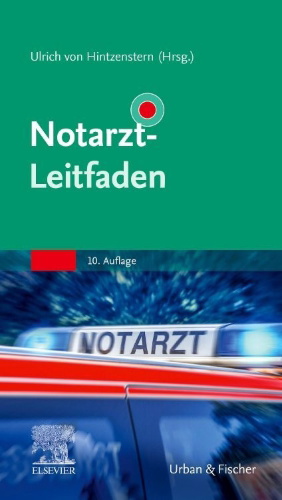 Buchcover und Innenansicht für das Buch: Notarzt-Leitfaden