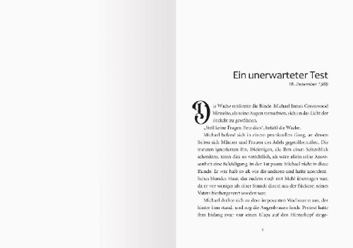 Buchcover und Innenansicht für das Buch: Royal Institute of Magic 1: Elizabeth's Legacy