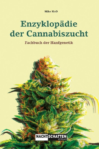 Buchcover und Innenansicht für das Buch: Enzyklopädie der Cannabiszucht