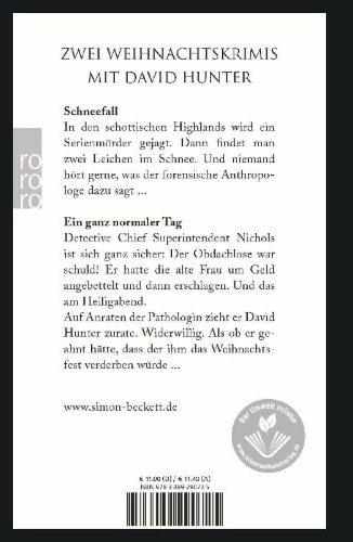 Buchcover und Innenansicht für das Buch: Snowfall/Just another Day