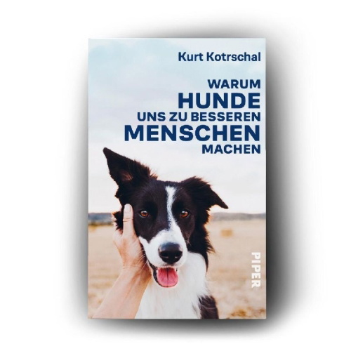 Buchcover und Innenansicht für das Buch: Warum Hunde uns zu besseren Menschen machen