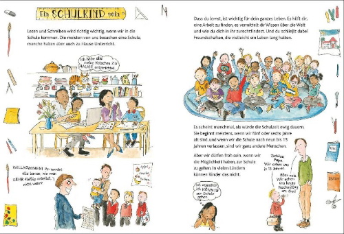 Buchcover und Innenansicht für das Buch: The Great Big of Life