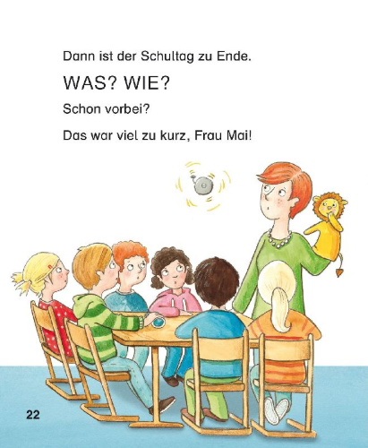 Buchcover und Innenansicht für das Buch: Duden Leseprofi - Die tollste Schultüte der Welt, Erstes Lesen