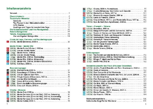 Buchcover und Innenansicht für das Buch: Dolomiten Band 7 - Südöstliche Dolomiten