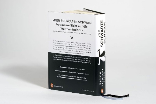Buchcover und Innenansicht für das Buch: The Black Swan. The Impact of the Highly Improbable.