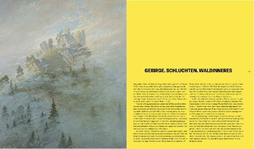Buchcover und Innenansicht für das Buch: Caspar David Friedrich