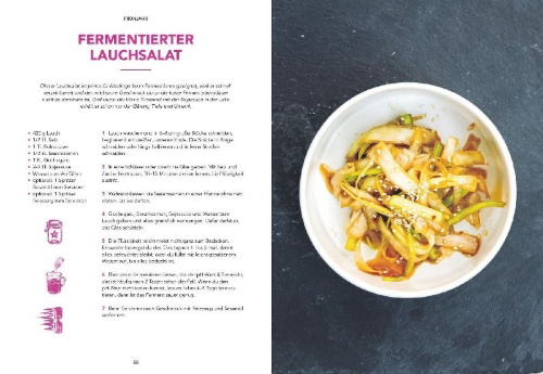 Buchcover und Innenansicht für das Buch: Fermentation