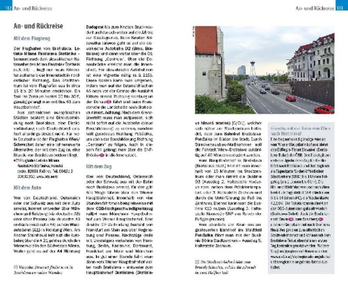 Buchcover und Innenansicht für das Buch: Reise Know-How CityTrip Bratislava / Pressburg