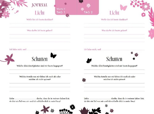 Buchcover und Innenansicht für das Buch: Licht und Schatten