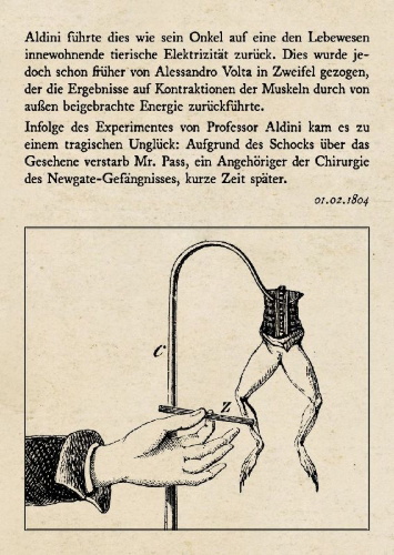 Buchcover und Innenansicht für das Buch: Frankenstein