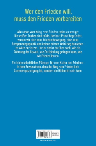 Buchcover und Innenansicht für das Buch: Den Frieden gewinnen