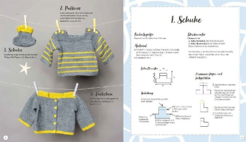 Buchcover und Innenansicht für das Buch: Layette facile