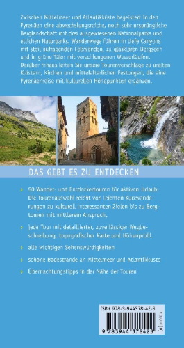 Buchcover und Innenansicht für das Buch: Naturzeit aktiv: Pyrenäen