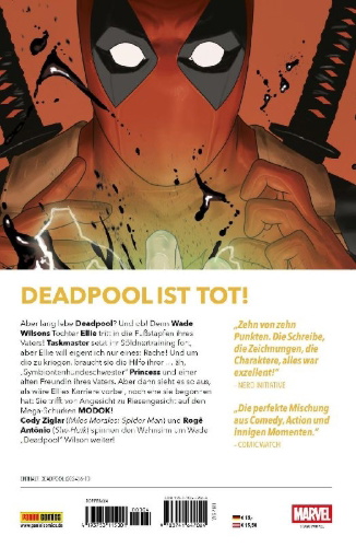 Buchcover und Innenansicht für das Buch: Deadpool (2024) #6-#10