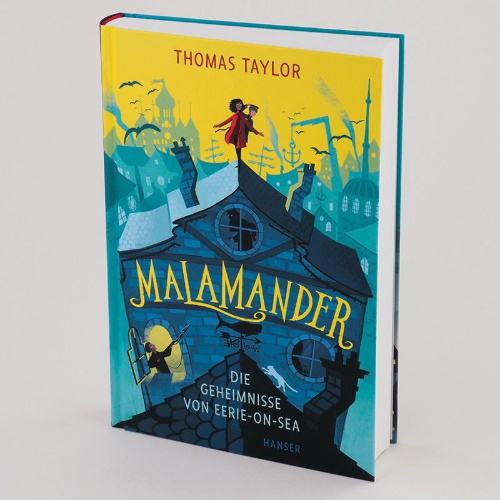 Buchcover und Innenansicht für das Buch: Malamander