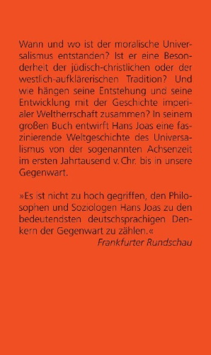 Buchcover und Innenansicht für das Buch: Universalismus